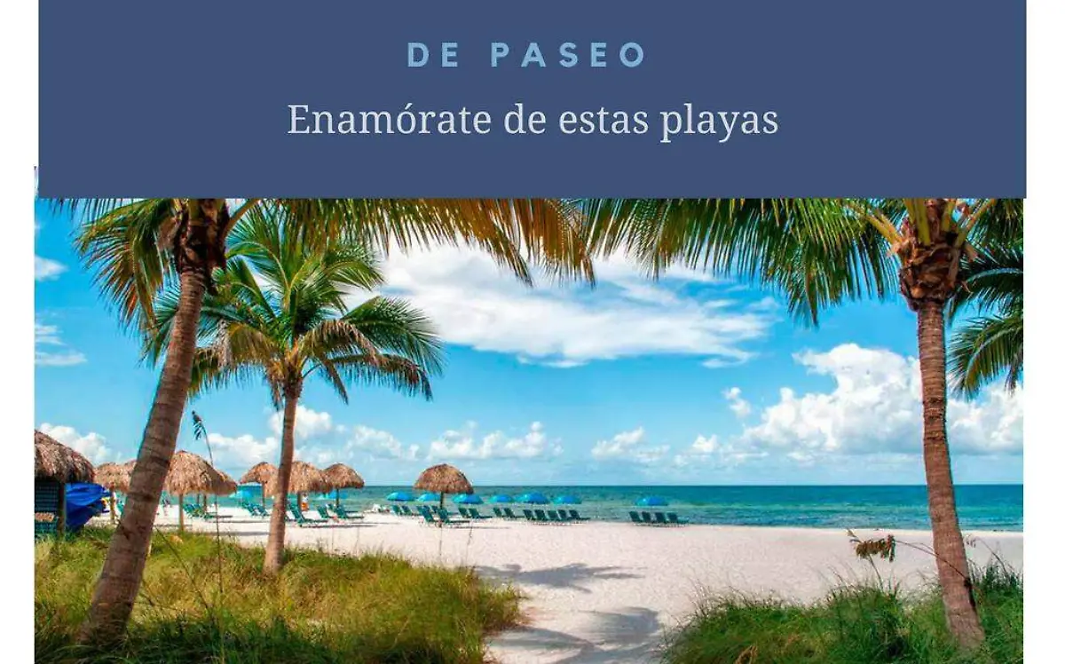 Conoce estas playas